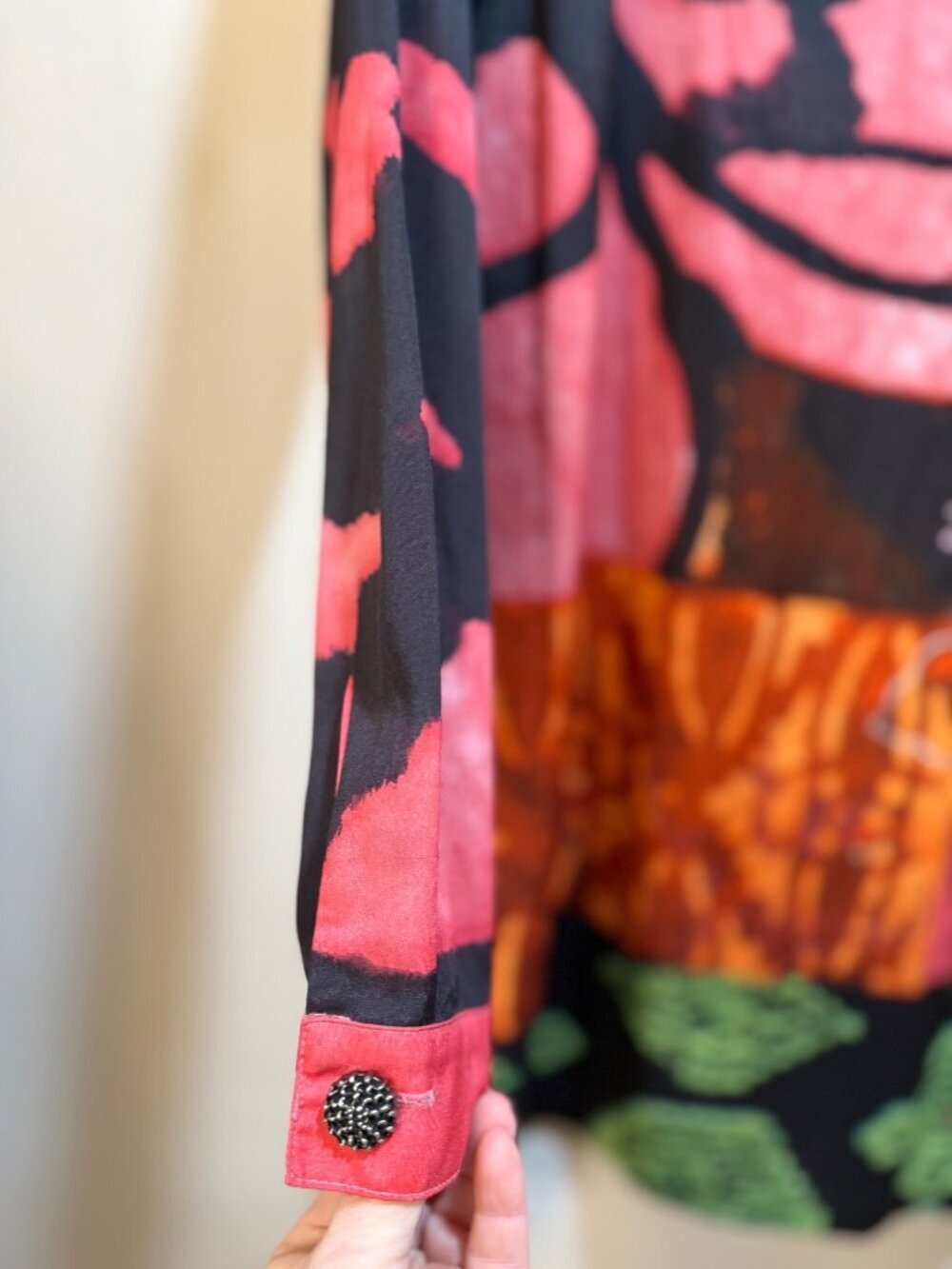 Desigual Womens Feel the Rainbow Long Sleeve Tunic Shift Dress Size 44 L/XL - Picture 7 of 9